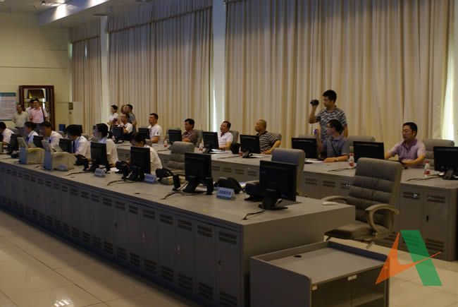 黑龙江交通客人到高速股份监控调度中心参观